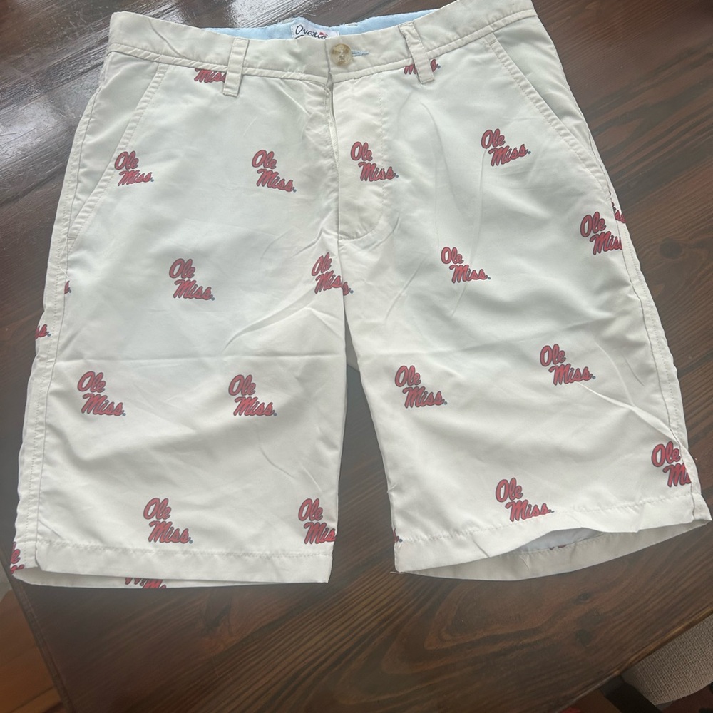 Ole Miss Men's Khaki Shorts
